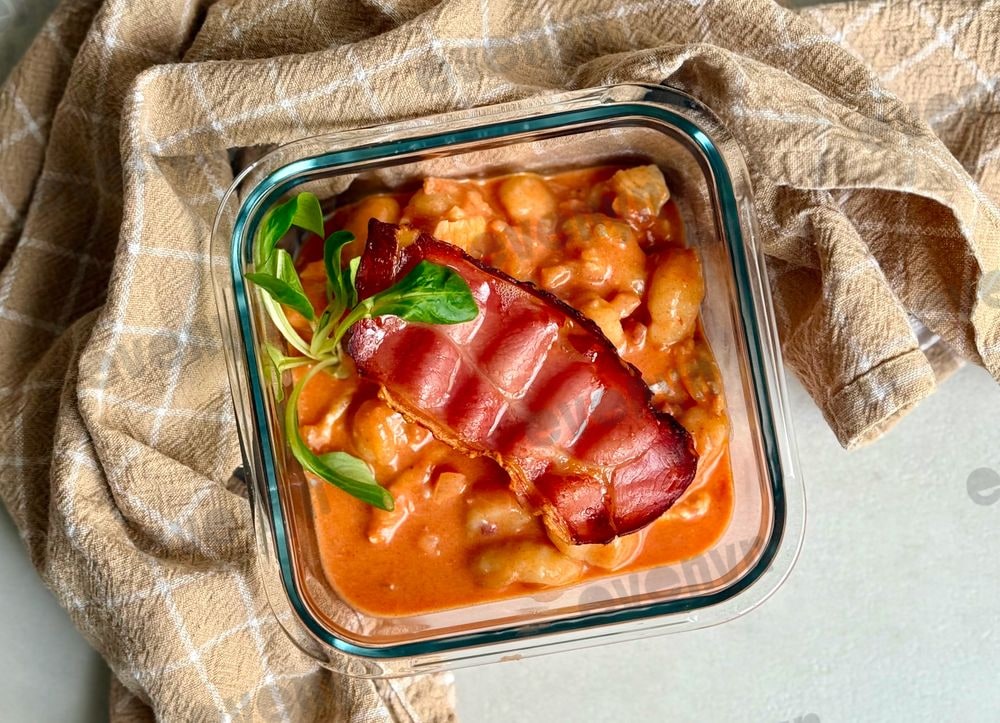 Rychlý oběd do 30 minut, kuřecí gnocchi v krémové rajčatové omáčce